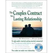 The Couples Contract for a Lasting Relationship by Sherman, Ed; Janke, Bruce, 9780944508589