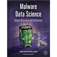 Malware Data Science Attack Detection and Attribution by Saxe, Joshua; Sanders, Hillary, 9781593278595