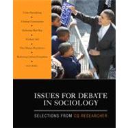 Issues for Debate in Sociology : Selections from CQ Researcher by Cq Researcher, 9781412978606