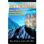 God's Top Ten List by Julian Rn Bsn, Rev Frank S., 9780741428608