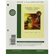 Probability & Statistics for Engineers & Scientists, MyLab Statistics Update, Books a la Carte Edition by Walpole, Ronald E.; Myers, Raymond H.; Myers, Sharon L.; Ye, Keying, 9780134508610