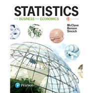 MyLab Statistics for Business Stats with Pearson eText -- Standalone Access Card -- for Statistics for Business and Economics by McClave, James T.; Benson, P. George; Sincich, Terry, 9780134748610