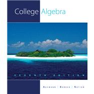 College Algebra by Aufmann, Richard N.; Barker, Vernon C.; Nation, Richard D., 9781439048610