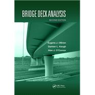 Bridge Deck Analysis by Eugene J. Obrien; Damien Keogh; Alan O'Connor, 9780429158612