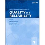 Encyclopedia of Statistics in Quality and Reliability by Ruggeri, Fabrizio; Kenett, Ron S.; Faltin, Frederick W., 9780470018613