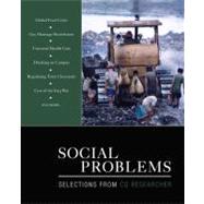 Social Problems : Selections from CQ Researcher by Cq Researcher, 9781412978620