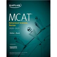 Kaplan MCAT Behavioral Sciences Review 2020-2021 by Macnow, Alexander Stone, M.D., 9781506248622