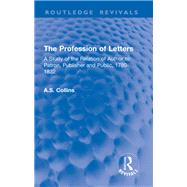 The Profession of Letters by A.S. Collins, 9781032908625