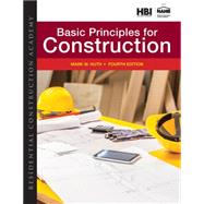 Residential Construction Academy Basic Principles for Construction by Huth, Mark, 9781305088627