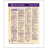ICD-9-CM 2007 Express Reference Coding Card Pediatrics by AMA, 9781579478629