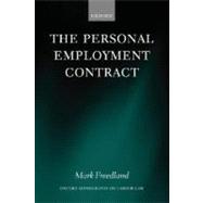 The Personal Employment Contract by Freedland, Mark, 9780199298631