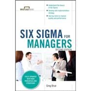 Six Sigma for Managers, Second Edition (Briefcase Books Series) by Brue, Greg, 9780071838634