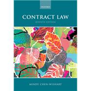 Contract Law by Chen-Wishart, Mindy, 9780192848635