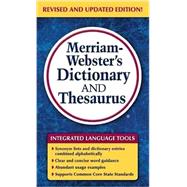 Merriam-webster's Dictionary and Thesaurus by Merriam-Webster, 9780877798637