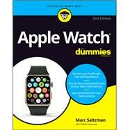 Apple Watch for Dummies by Saltzman, Marc, 9781119558637