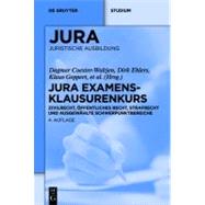 Jura Examensklausurenkurs by Coester-Waltjen, Dagmar; Ehlers, Dirk, 9783110258639