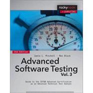 Advanced Software Testing by Mitchell, Jamie L.; Black, Rex, 9781937538644