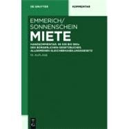 Miete by Emmerich, Volker; Sonnenschein, Jurgen, 9783110248647