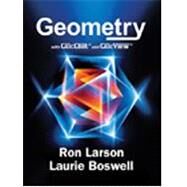 Geometry with CalcChat & CalcView, Student Edition, 1st Edition by Larson; Boswell, 9781644328651