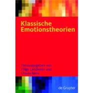 Klassische Emotionstheorien by Landweer, Hilge, 9783110188653