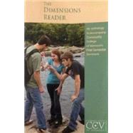 The Dimensions Reader by Community College of VT, edited by D. Stewart, Y. Ziegler, P. Turner-Gill, J. Izzo, 9781581528657