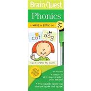 Brain Quest Write and Erase Deck: Phonics by WORKMAN PUBLISHING, 9780761158660