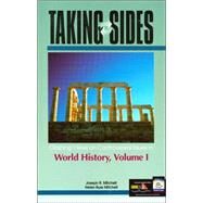 Taking Sides: Clashing Views on Controversial Issues in World History, Volume I by Mitchell, Joseph R.; Mitchell, Helen Buss, 9780072548662