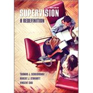 Supervision: A Redefinition by Sergiovanni, Thomas; Starratt, Robert; Cho, Vincent, 9780073378664
