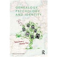 Genealogy, Psychology and Identity: Tales from a family tree by Nicolson; Paula, 9781138998667