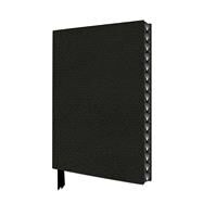 Ebony Black Artisan Notebook Foiled Blank Journal by Flame Tree Studio, 9781787558670