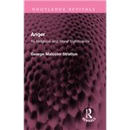 Anger by George Malcolm Stratton, 9781032748672