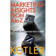 Marketing Insights from A to Z 80 Concepts Every Manager Needs to Know by Kotler, Philip, 9780471268673