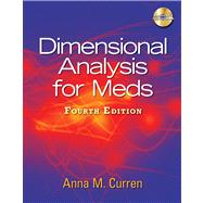 Dimensional Analysis for Meds by Curren, Anna M., 9781435438675