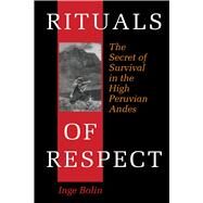 Rituals of Respect by Bolin, Inge, 9780292708679