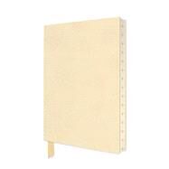 Ivory White Artisan Notebook Foiled Blank Journal by Flame Tree Studio, 9781787558687