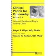 Clinical Pearls for Optometry Edition 2.1 by Filips, Roger F.; Kattouf, Valerie M., 9781890018689