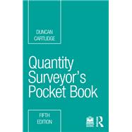 Quantity Surveyor's Pocket Book by Duncan Cartlidge, 9781041148692