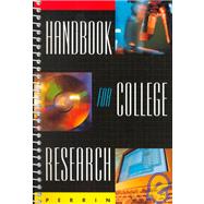 Handbook for College Research by Perrin, Robert, 9780395738696