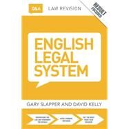 Q&A English Legal System by Slapper; Gary, 9781138778696