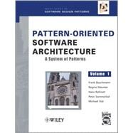 Pattern-Oriented Software Architecture, A System of Patterns by Buschmann, Frank; Meunier, Regine; Rohnert, Hans; Sommerlad, Peter; Stal, Michael, 9780471958697