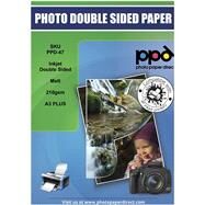 PPD Inkjet Photo Matte Double Sided Heavyweight Paper 13x19'' 53lbs. 210gsm 9mil x 50 Sheets (PPD047-50) by Photo Paper Direct, 8780000158698