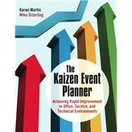 The Kaizen Event Planner by Martin, Karen, 9781138438699