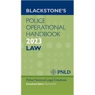 Blackstone's Police Operational Handbook 2023 by PNLD, Police National Legal Database; Ozin QC, Paul, 9780192868701