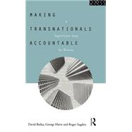 Making Transnationals Accountable: A Significant Step for Britain by Forrester; Paul, 9780415068703