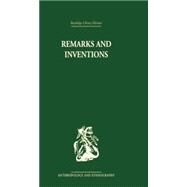 Remarks and Inventions: Skeptical Essays about Kinship by Needham,Rodney, 9781138878709