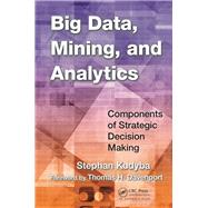 Big Data, Mining, and Analytics: Components of Strategic Decision Making by Kudyba; Stephan, 9781466568709