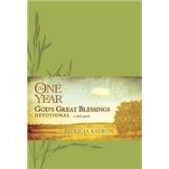 One Year God's Great Blessings Devotional, The lthrlke by Patricia Raybon, 9781414338712