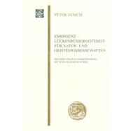 Emergenz - Luckenbussergottheit Fur Natur- Und Geisteswissenschaften by Janich, Peter, 9783515098717