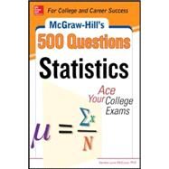 McGraw-Hill's 500 Statistics Questions by McCune, Sandra, 9780071798723