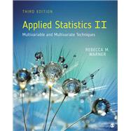 Applied Statistics II by Warner, Rebecca M., 9781544398723